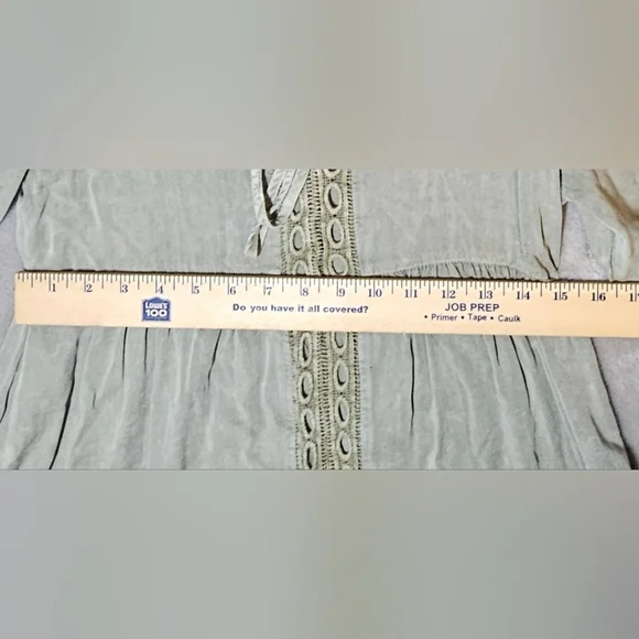 Altard State Woman's Cold Shoulder‎ Dress Size S Embroidered Design With Ribbon. - Picture 6 of 12